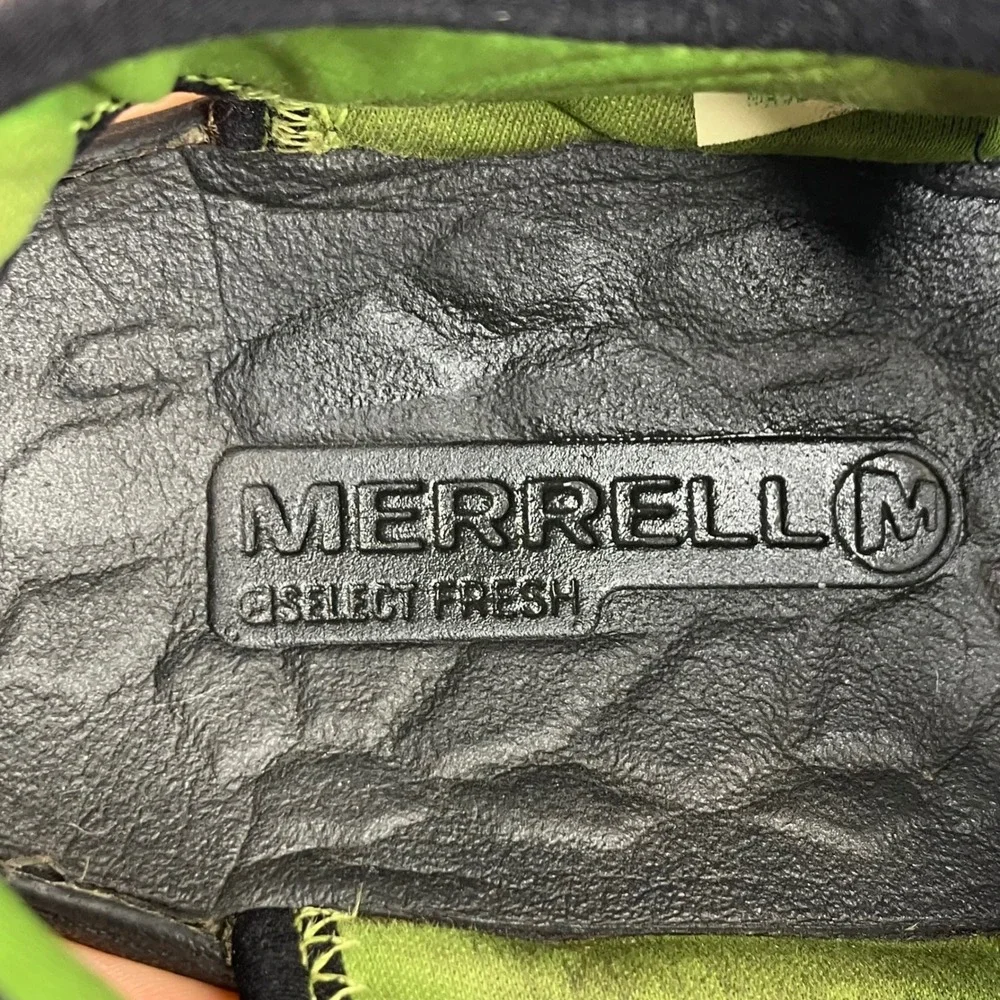 Merrell boys hydro rapid sandals black green size‎ 5 big kid water shoes hiking
